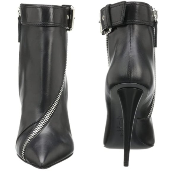 Giuseppe Zanotti Women's Cross-Zip Ankle Bootie 37 = US 6.5 - Picture 11 of 12
